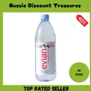 Evian Natural Mineral Water, 12 X 1L AU