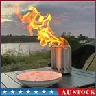 2025 Solo Stove Mesa Tabletop Fire Pit with Stand | Low Smoke Outdoor MiniFire