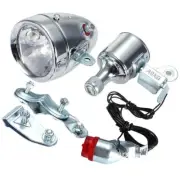 Bicycle Dynamo Generator Light Kit for Cycling Enthusiasts Accessories