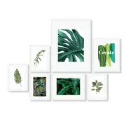 Cooper & Co. Instant Gallery Wall 7 Piece Frame Set White