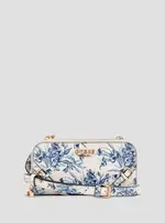 GUESS Floral Multi Bramina Crossbody Organiser Bag