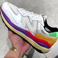 在飛比找蝦皮購物優惠-New Balance 5740系列 白色 彩尾 休閒 D寬