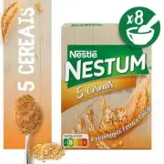 Nestum 5 Cereals Whole Grains Portuguese Cereal Tasty Breakfast 250g (8.82 Oz)