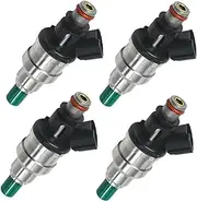 Durable and Reliable 4Pcs Car Fuel Injection Nozzle 15710-75D50 for Suzuki for Esteem 1.6L 1995-1997 Engine Injector 195500-23501571