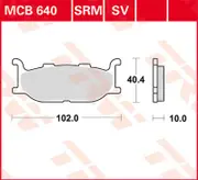 TRW Lucas Sintered lining MCB640SV