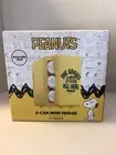 Peanuts The Gangs All Here Six Can Mini Fridge Rare 4L Capacity