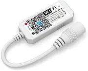 TOPXCDZ RGBW WiFi Controller for Led Strip Panel Light Timing Function 16million Colors Smartphone Control Alexa