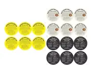 Labels Shea Butter Yellow or White and Black Soap Stander Round for Containers