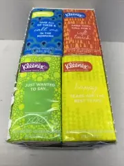 Kleenex On-The-Go Tissues, 10 Count 3 Ply (Box of 16 packs ), White