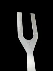 Big Om Tuning Fork with Striker - Dual Frequencies 432 Hz & 528 Hz for Healing