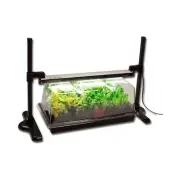 SunBlaster SL1600227 Mini Greenhouse Kit w/Stand, Black LED With Stand
