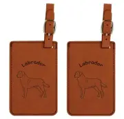 L3478 Labrador Standing Luggage Tags 2Pk FREE SHIPPING