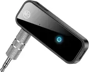 Bluetooth Transmitter Receiver 3.5mm Aux Adapter for TV, Car, Headphones Speaker