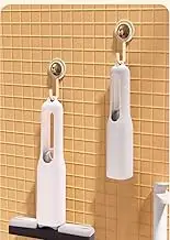 Desktop Mini Mop Replaces Cloths Strong Water Absorption Hangable Hands-Free Cleaning Portable for Bathroom Kitchens Tableware Desktop Glass (1*Mini mop +1*Cotton Head)