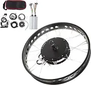 3000W Rear Hub Motor Electric Bike Conversion Kit with Aluminum Alloy Wheel Hub Comfortable Riding for Electric Bicycles Scooters