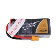 Tattu 650mAh 75C 11.1V 3S1P Lipo Battery (XT30 Plug)