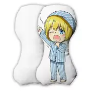 Armin Attack on Titans big size chibi pillow, anime, pillow