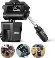 NEEWER Car Window Mount Holder for Spotting Scope with Pan Handle, Heavy Duty Suitable for SLR Camera and Telescope, 360° Pan and 120° Tilt for Observing Wildlife, Bird Watching & Scouting