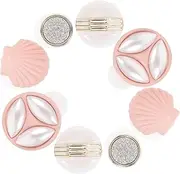 Healvian Pedicure Toe Separators 8 Pack Reusable Non-slip Toe Separators for Nail Polish