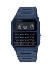 Casio Men's Navy 8 Digit Calculator Watch