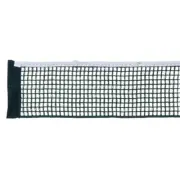 HART TABLE TENNIS NET - COTTON GREEN MESH WITH BOUND TOP EDGE (21-310)