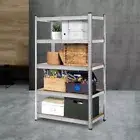 5 Tier Warehouse Rack Shelving Garage Steel Storage Adjustable Shelf Height