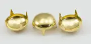 9mm Gold Pearl Stud 4 Prongs Non Rusting - 75 PCS