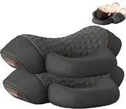Callixe Thera Pillow, Callixe Thera Pillow Massage, Heated Massage Neck Pillow, Adjustable Memory Foam Pillows, Decompress Your Neck (2 PCS Black)