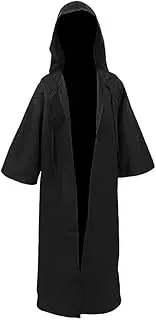Joyshop Men & Kids Tunic Hooded Robe Halloween Cosplay Costume Robe Cloak Cape