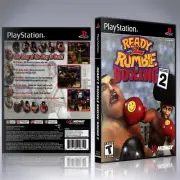 PS1 Case - NO GAME - Test Drive - Ready 2 Rumble Boxing - Round 2