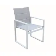 FurnitureOkay Redcliffe Aluminium Outdoor Dining Chair