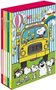 Peanuts SNOOPY PHOTO ALBUM 5 Books Box 210 Pockets Olaf Japan Nakabayashi