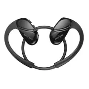 H6 Waterproof Bluetooth Earphone Fitness Sport Running Use Handsfree Stereo Wireless Headphone Black