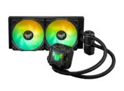 ASUS TUF GAMING LC II 240 ARGB All-In-One Liquid CPU Cooler, 2 x TUF Gaming 120