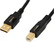 AmazonBasics USB 2.0 Cable - A-Male to B-Male - 16 Feet (4.8 Meters)
