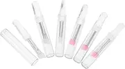 FOMIYES Silicone Eyeshadow Brush Set Pcs Makeup Applicator Angled Brush Head for Lash Curling Eyebrow Shaping Travel-friendly