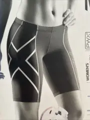 2xu Women’s Compression Tights Shorts XL Wa1932b Recovery New NIB