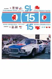 #15 Buddy Baker RC Cola 1974 1/64 scale decal fits AFX Tyco Lifelike Autoworld