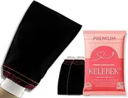 Kelebek Natural Exfoliating Gloves, Turkish Hammam Kese, Original Exfoliating Mitt, Body Scrub for Men and Women