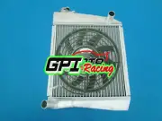 Alu Radiator + FAN For Austin Rover Mini Cooper S 1275 GT SPI NIB 1992-1997 MT (for: Morris)