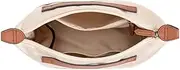 [XIAOYIBAIHUOUK] Bag Organizer for Hermes Kelly 25 Handbag Polyester Lined Organizer Bag Organizer Insert Portable Cosmetic Bag, Beige, For kelly 25