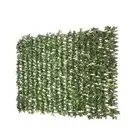 Expandable Artificial Faux Rose Leaf Plant Yard Privacy Fence Panel Hedge