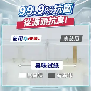 【ARIEL新誕生】超濃縮抗菌抗臭洗衣精 2+8件組(經典抗菌/室內晾衣)