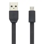 Moki ACC-MUSBMCAKS SynCharge USB-A to Micro USB Cable - 3m - Black King Size [ACC-MUSBMCAKS]