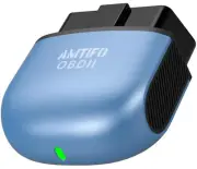 AMTIFO Bluetooth OBD2 Scanner Wireless - Auto-Connect, Clear Engine Codes, Li...