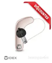 NEW Widex MOMENT SmartRIC 330 rechargeable hearing aid from Hearing Savers