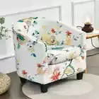 Floral Elastic Armchair Cover Anti slip Sofa Slipcover for Sofa Seat Cover