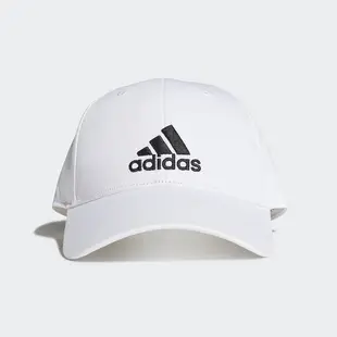 Adidas Bball Cap Cot [FK0890] 男女 老帽 鴨舌帽 棒球帽 六分割 經典款 防曬 白