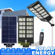 99000000LM Solar Street Light Motion Sensor Outdoor 936LED Parking Lot Road Lamp