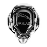 Car Stop Start Button Cover Push Start Button Cover Anti-Scratch Car Engine Decoration Cover Compatible with Jaguar auto parts